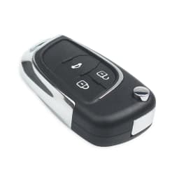 KEYYOU Modified Filp Car Key Shell Fob Remote Case For Chevrolet Cruze Epica Lova Camaro Impala 2 3 4 5 Button HU100 Blade