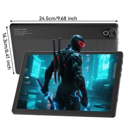 URAO 10 Inch Android 15 OS GMS Certified Tablets 1.8GHz 20GB RAM 64GB ROM 1TB Expandable HD IPS Touch Screen Dual Camera PC PAD