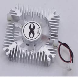 1Pcs 5Pcs 10Pcs 5W 10W High Power Led Heatsink With Fan Aluminium Cooling For 5W/10W Led 12V
