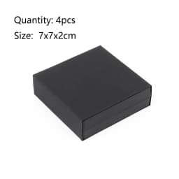 3D Floating Picture Frame Shadow Box Jewelry Display Stand Ring Pendant Holder Protect Jewellery Stone Presentation Case