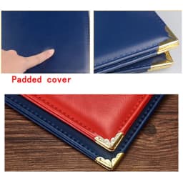 12K(2PCS)  6K 8K Hold B5 A4 A3 PU Leather Certificate Cover Award Folder