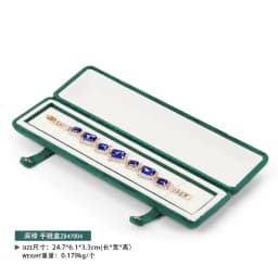 High Grade Double Open Jewelry Box Velvet Engagement Ring Box Wedding Ring Necklace Earring Gift Boxes Organizers Storage