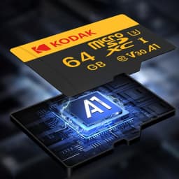 KODAK 100% Original Micro SD Card 16GB 32GB 64GB 128GB 256GB Microsd Memory Card Class10 SDXC U3 4K TF Card for Drone Phone