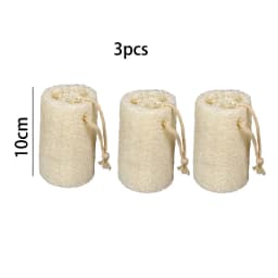 Natural Loofah Sponge For Dishes Pots, Kitchen Scrubber Multi-functional Cleaning Tools 10CM-50CM