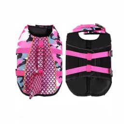 Dog Life Jacket Shark Pets Life Vest Adjustable Ripstop Dogs Swimming Safety Vest With Superior Buoyancy Rescue Handle For Dogs