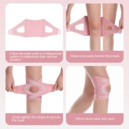 1PCS Adjustable Knee Brace for Men and Women – Knee Stabilizer for Compression & Pain Relief Support – Ideal for Arthritis,Sport