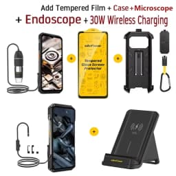 Ulefone Armor 28 Pro 5G AI Rugged Phone 16GB+512GB 10600mAh Battery120W 6.67”AMOLED Android 15 MTK Dimensity 7300 Smartphone