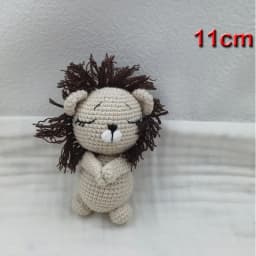 Handmade Kid Room Deco Stuffed Plush Toy Animal Amigurumi Handcrafts Kids Gifts Soft Fox Cow Lamb Birthday Sleeping Dolls