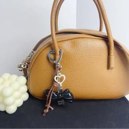 2024 New Woven Rope Keychain Bag Decoration Hanging Keychain Korean Style Acrylic Bead Heart Tassel Phone Case Bag Charms Y2k