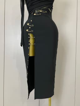 2025 New Chic Elegant Pin Split Sexy One Shoulder Bandage Long Dress Women Evening Party Club Luxury Birthday Dresses Vestidos