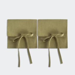 50pcs Wholesale Custom Jewellery Drawstring Bag Pouch Multifunction Suede Microfiber Jewelry Rings Earrings Packaging Bag With L