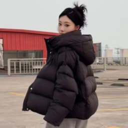 Women's Winter Cotton Coat Top Coat Short Breaded Clothes Thickened Warm Leisure New Comfortable New Niche Versatile Trend Brand