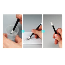 DSPIAE PT-WP Double Head Wiping Rod Water Wash Revival Stain Removal Tool Traceless Cleaning for Models