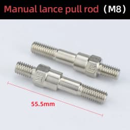 BT-606 BT-605 BT-607 BT-609 BT-610 Manual Rivet Nut Gun Part Rivet Head Screws Pull Rod Accessories For M3 M4 M5 M6 M8 M10 M12