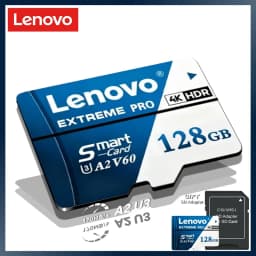 Lenovo Micro SD Card 1TB 512GB High Speed SD 256GB 128GB TF Card UHS‑I Waterproof Memory Card for Dash Cam CCTV Nintendo Switch