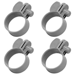4/10PCS For Intex Pool Hose Clamps Set 1-1/4 Inch Pipe Connection Leak-Proof Plastic Hose Clamps Pool Filter Pump Accessories