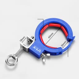 Cable Tray Pulley Roller Cable Laying Roller Helper Adjustable Clamp Pulley for Efficient Wire Guide Fixation Auxiliary Tool