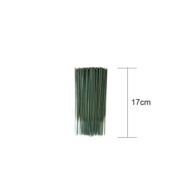 17/25/30/40cm Artificial Flower Stems Rose leaves/base Iron Wire Stem DIY Soap/ Paper Flower Stub Accessory Stems Craft Decor