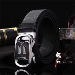 Men's Belt Designer High Quality Genuine Leather Belts Male Metal Automatic Buckle Casual Fashionable Belt For Men Jeans