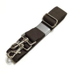 38cm Wide Polyester Cotton Bookbag Strap Military Green Canvas Single Shoulder Slant Cross Strap Bronze Hardware Accessory