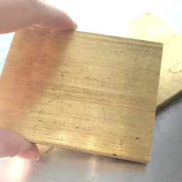 1pcs H62 Brass Block Brass Plate Knife Handle Guard Heat Sink Material DIY Customize Service