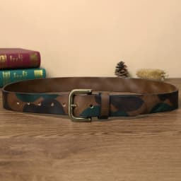 2026 Men High Quality Camouflage Pure Cowhide Belt Genuine Leather Strap Male Luxury Pin Buckle Vintage Jeans Belts for Women