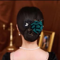 Elegant Peacock Shape Hair Bun Maker Twist Headwear Roll Hair Tool Hair Twister Easy Fast Snap Hairstyle Twist Women