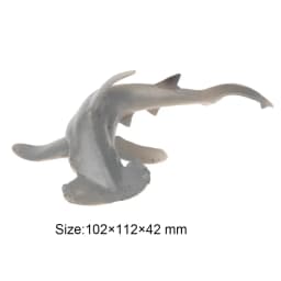 Toymany Simulation Blacktip Reef Shark Ocean Animal Model Toy Mini Figures Dolls Action Figurines Toys for Children Gift