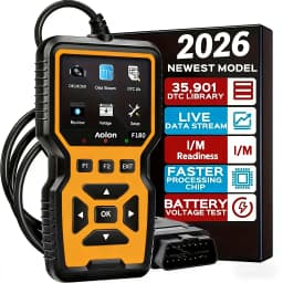 V519 Professional Obd2 Scanner - Usb-Powered Automotive Diagnostic Tool with Real-Time Data Stream, Full-Featured Obd Ii Testing (I/M Ready, Bod2/Eobd), Clears Engine Fault Lights, Reads/Erases Codes for Most Vehicles, Automotive Maintenance, Ergonomic Design, Durable Plastic Casing
