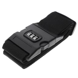 1Pc Travel Luggage Suitcase Secure Lock Durable Nylon Packing Strap Belt with Password Lock Safe Luggage Strap