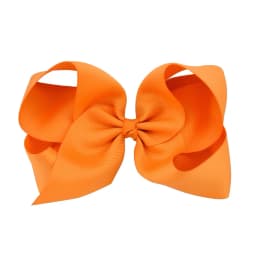 BABY BOWS 1Pcs 6inch Solid Colors Grosgrain Ribbon Hair Clips for Girls Large Hairpins Boutique Barrettes Kids Hair Accessories