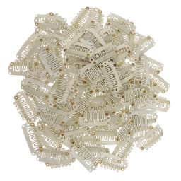 50/20pcs 2.3cm-3.2cm Black Brown Color Wig Clips Snap Clip For Hair Extension Wig Weft Wig PP Hairpins Large Clips Styling Tools