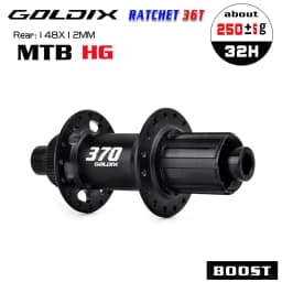 GOLDIX M370 32H Boost MTB Hub 36T Ratchet Center Lock Disc Brake Sealed Bearings HG XD MS 10-12 Speed Front Rear MTB Bicycle Hub
