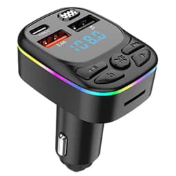 FM Transmitter for Car LED Display Car MP3 Player Wireless FM Transmitter 5.0 USB C Car Charger Multifunctional Car Radio Music