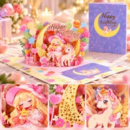 3D Pop UP Lovely Card for Beloved Mom Friend Gift Birthday Anniversary Wedding Invitation Mothers Day Greeting Thank You Cards