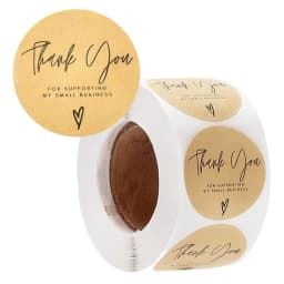 500pc Thank You for Your Order Stickers for Kids Gold Seal Label You've Got Great Taste Stationery Sticker Pretty Things Inside