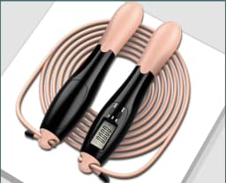 Steel Skipping Exercise Counting Jump Rope Adjustable Fitness Gym Training Home Equipment Sports