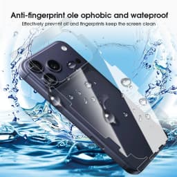 18PM Back+Frame Hydrogel Film For iPhone 18Pro 17Pro Max 17Air Full Protection Border Side Back Protector Soft Films Not Glass