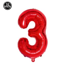 Balloon 1 Number Balloons Wild One Green Globe Blue Figure 1 Birthday Big Large 32 inch Red Rose Golden Silver Black Colorful