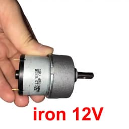 Stage Disco Bubble Machine Motor dc12V RPM 45r/min Mini Motor Double Wheel Foam Machine Motor