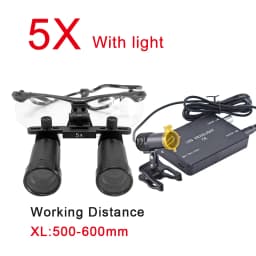 4X 5X 6X 8X 6x Dental Loupes Binnocular Magnifying Glass Medical Magnifier Surgical Loupe Dentist Tools Surgery Dentistry