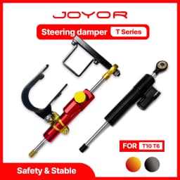 JOYOR Electric Scooter Steering Damper for JOYOR T6 T6-E T6-E-PRO T10 Refuse Death Wobble Handlebar Swing