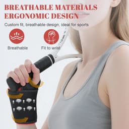 Red Light Therapy Wrist Strap Wireless Rechargeable Relieves Pain Tenosynovitis 660nm For Office Worker 850nm Wrist Belt Ankle