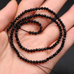 125 Pieces Spinel Bead Crystal Beads Loose Exquisite appearance DIY Jewelry Making Bracelet Necklace Accessories 3mm Length 38cm