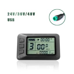 KT Ebike LCD Led Display Kuteng 24V 36V 48V Lcd3 Lcd8h Led 880 LCD7 Electric Bicycle Bike Display for Electric Bike Kit