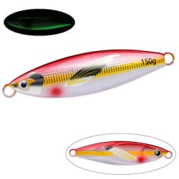 1pc 30g-120g Micro Slow Sink Quality Metal Jigging Fishing Lure Dubstep With Wing Skin Tuna Bass Spoon Jig Sea Boat Lure