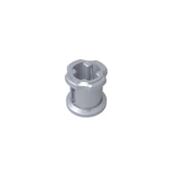 Gobricks 6590 10PCS Technic Bush Parts Fit for Axle MOC Bricks 3713 Assembles Particles Silver Building Blocks Power-driven Sets