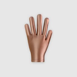 XClocKNYoung satin glossy gloves satin connected finger gloves short high elasticity gloves shiny role-playing dress gloves