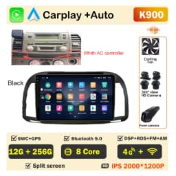Car Radio Android Auto Player for Nissan March Micra K12 2002- 2010 Wireless CarPlay Intelligent Screen Player GPS Navigation 5G