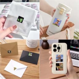 500Pcs Abstract Funny Cat Sticker Roll, Whimsical Unique Patterns Seal Stickers for Decor, DIY & Gifts